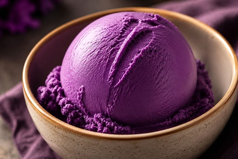 Înghețată Ube