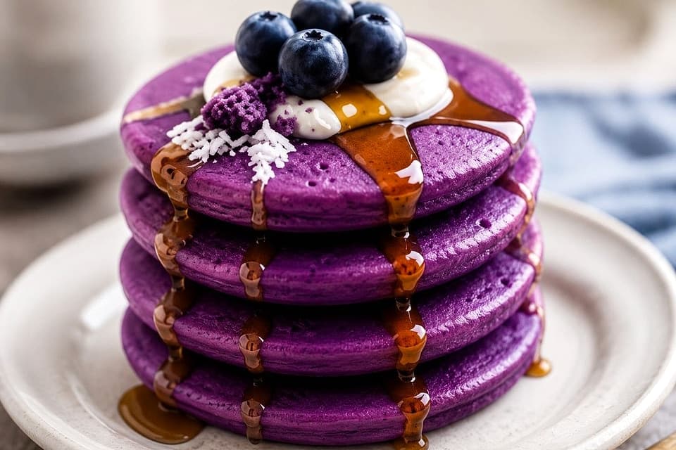 Pancakes Ube